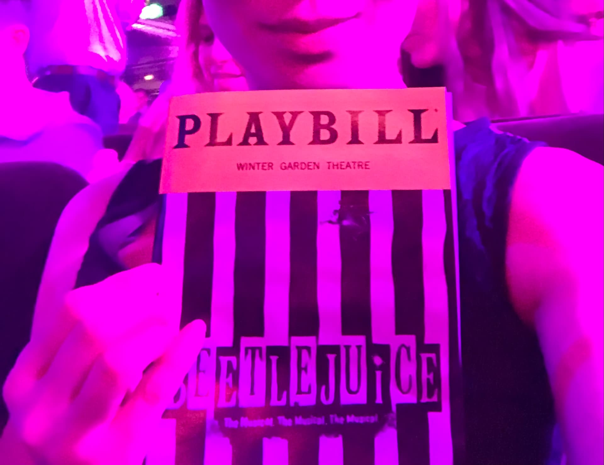 Personal photo from Beetlejuice