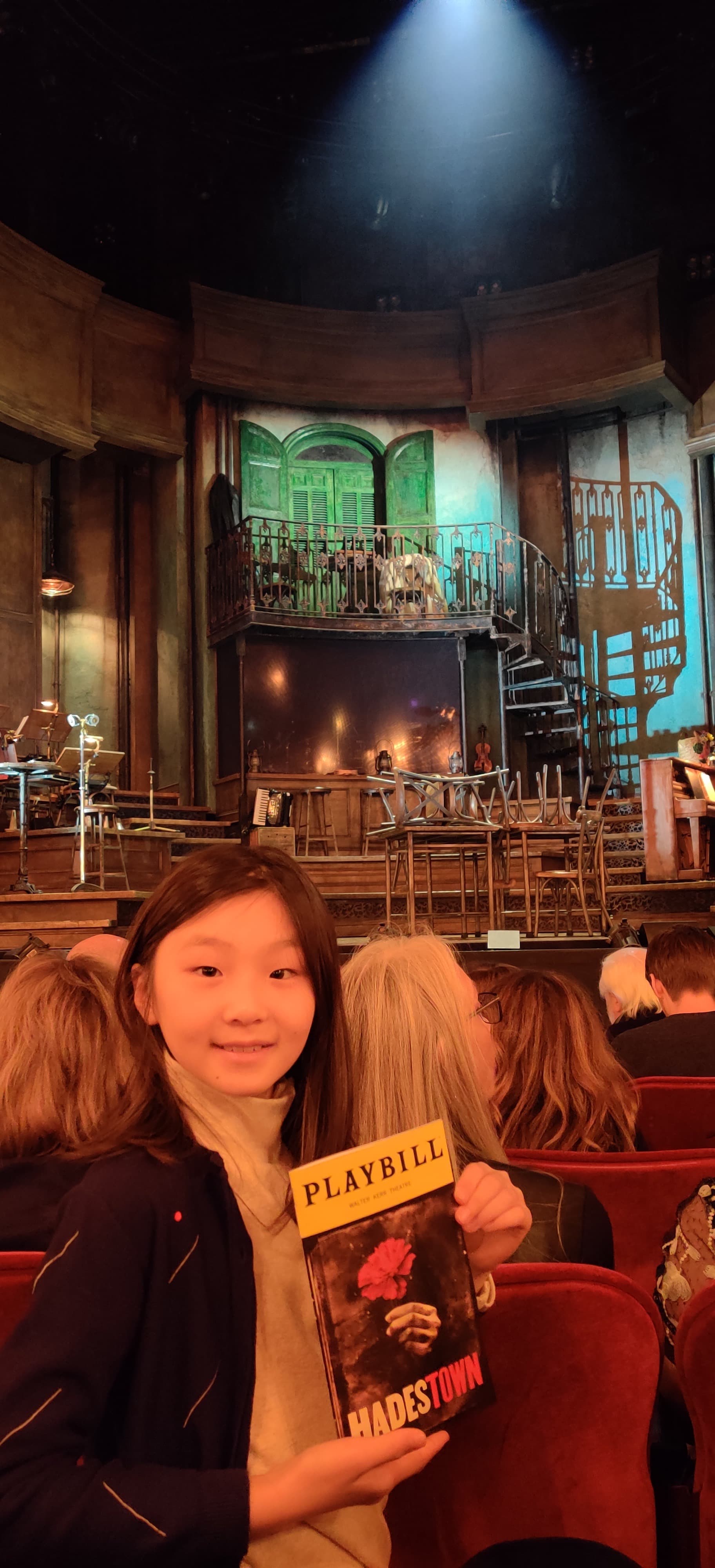 Personal photo from Hadestown