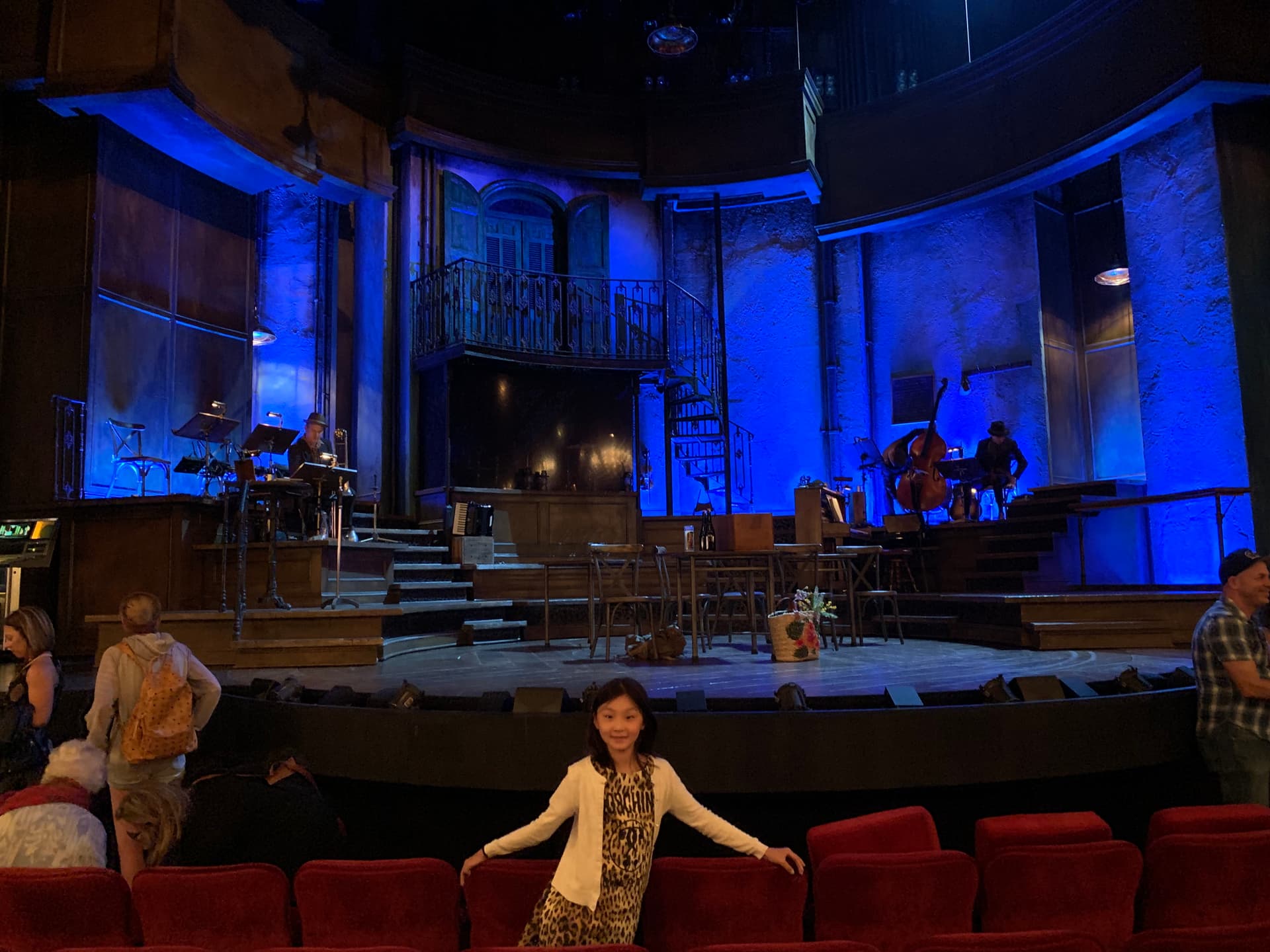 Personal photo from Hadestown