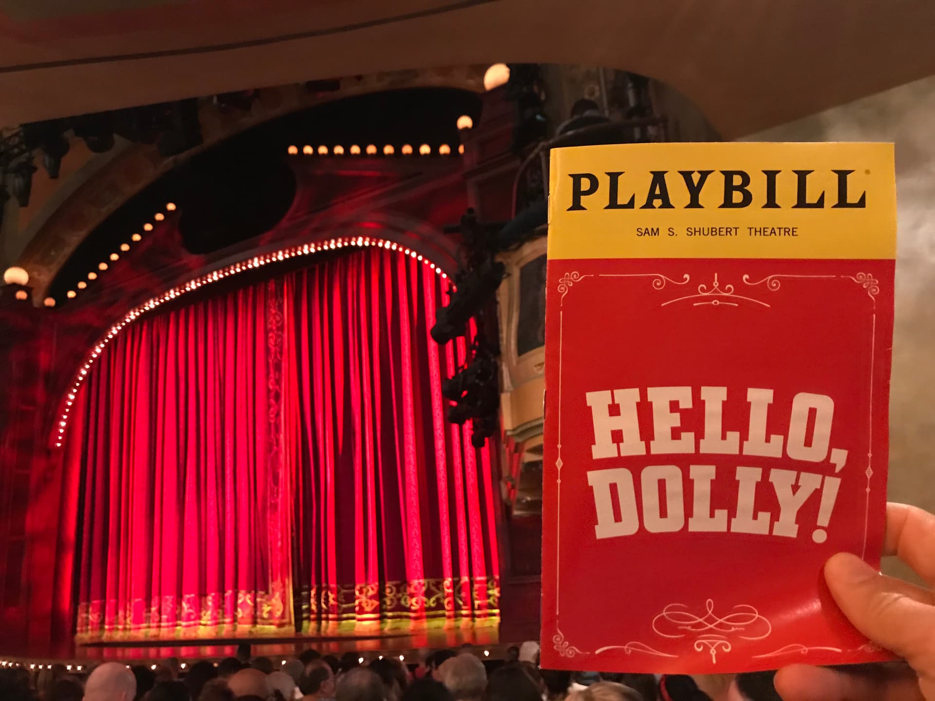 Personal photo from Hello, Dolly!