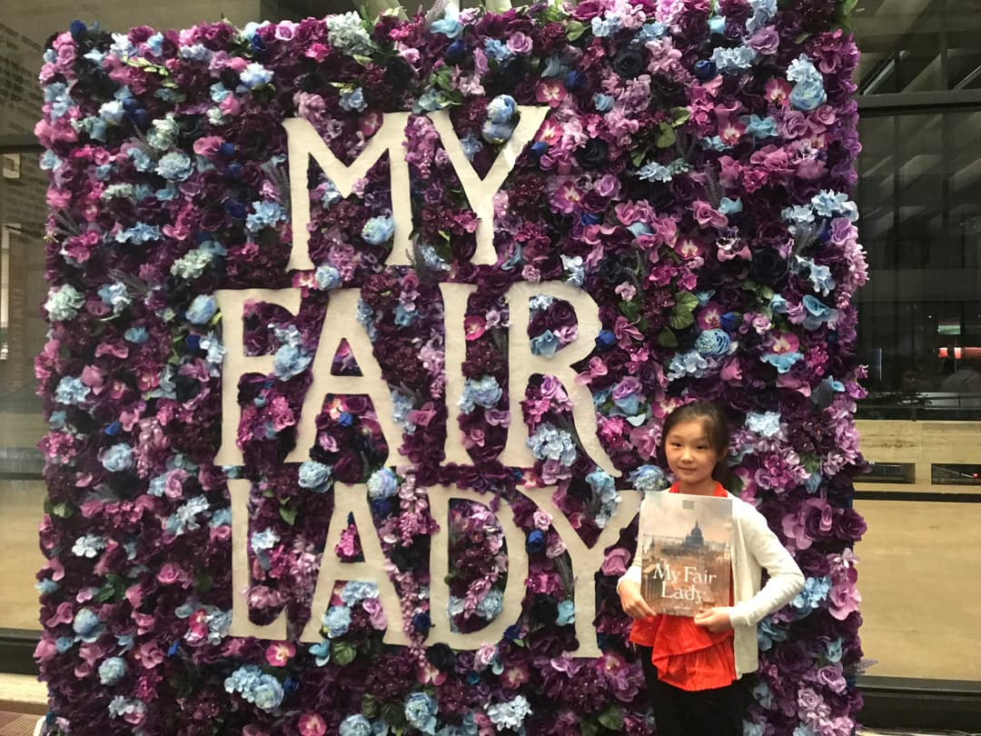 Personal playbill from My Fair Lady