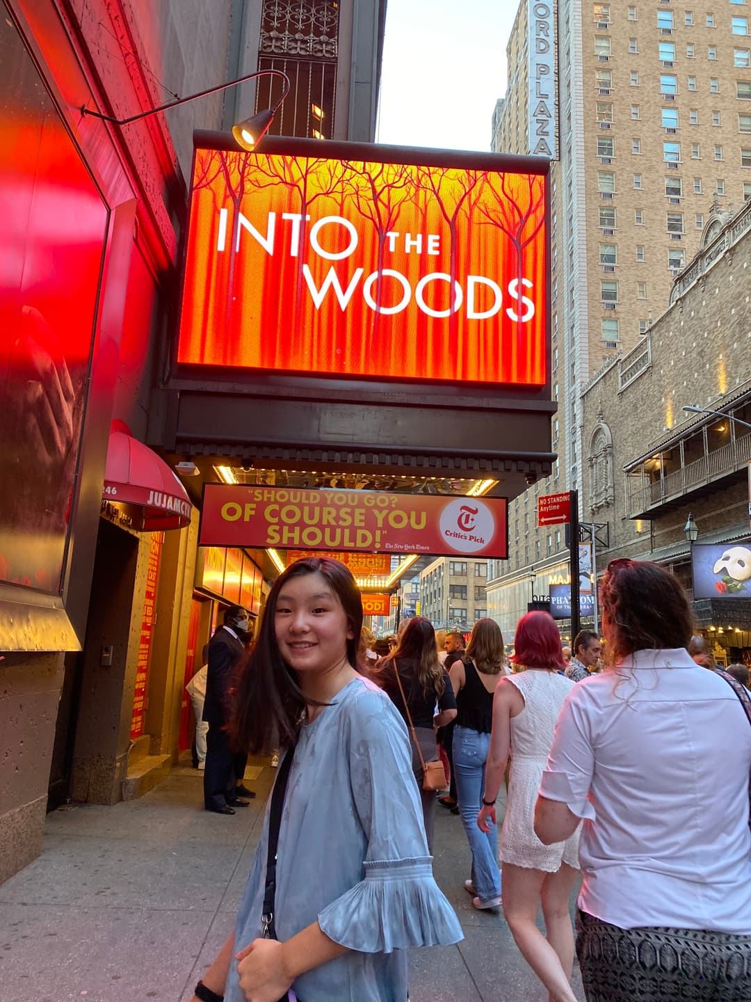 Personal playbill from Into the Woods